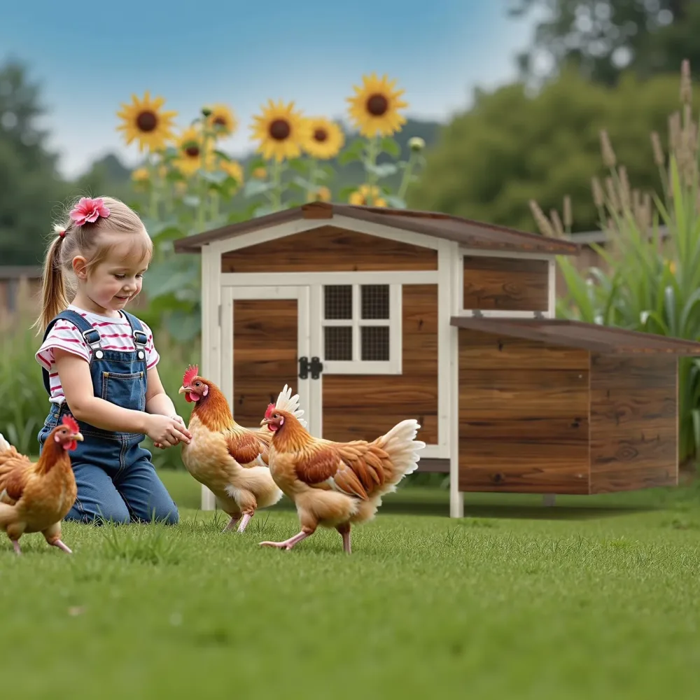 Chicken Coop gray brown 432"