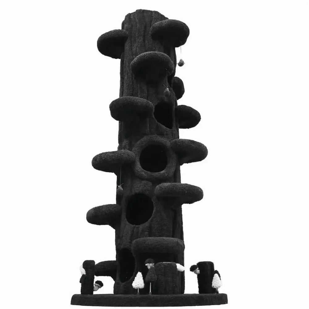 Furniture & Enrichment 88.6" black 165.73 lb