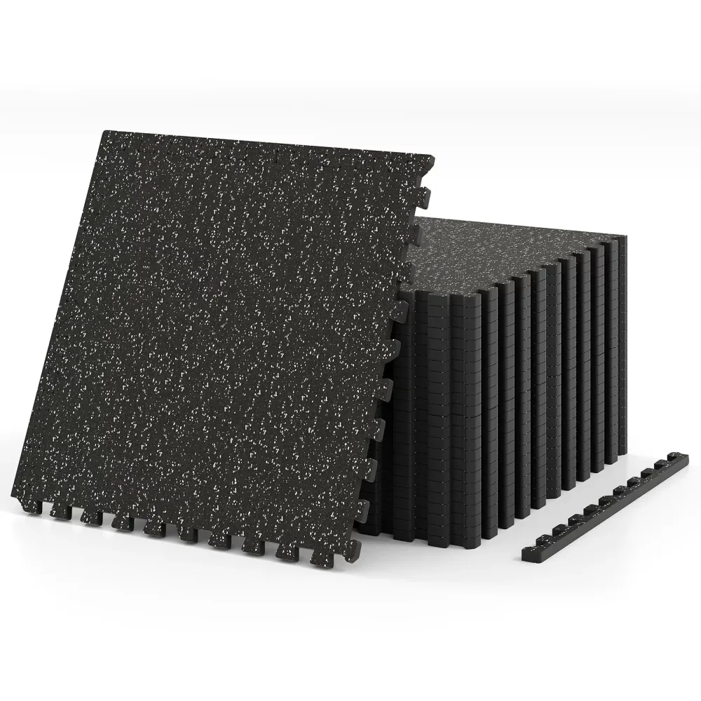 Exercise Mat 0.39' black gray