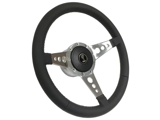 Wrapped Steering black 14 inch