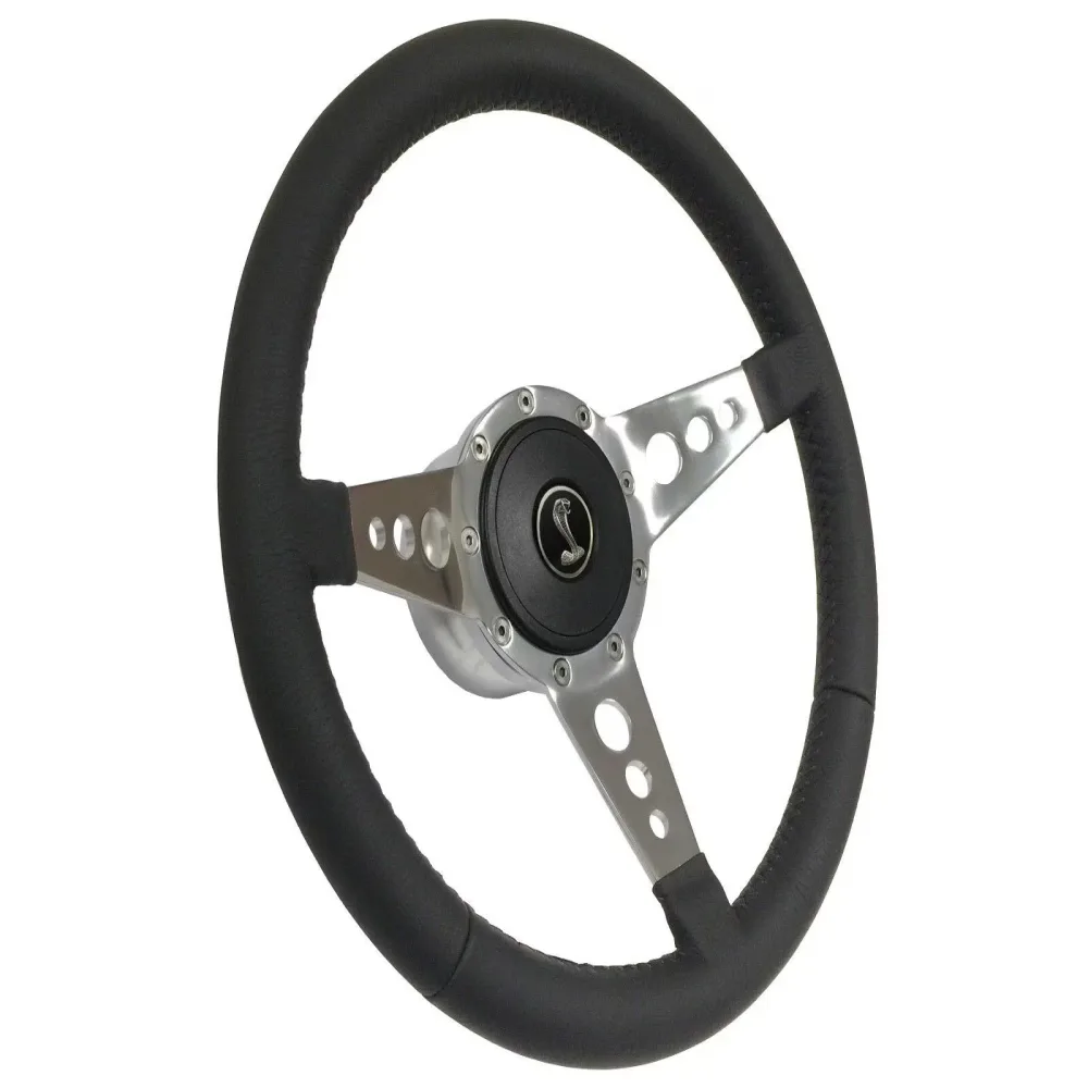 Wrapped Steering black 14 inch