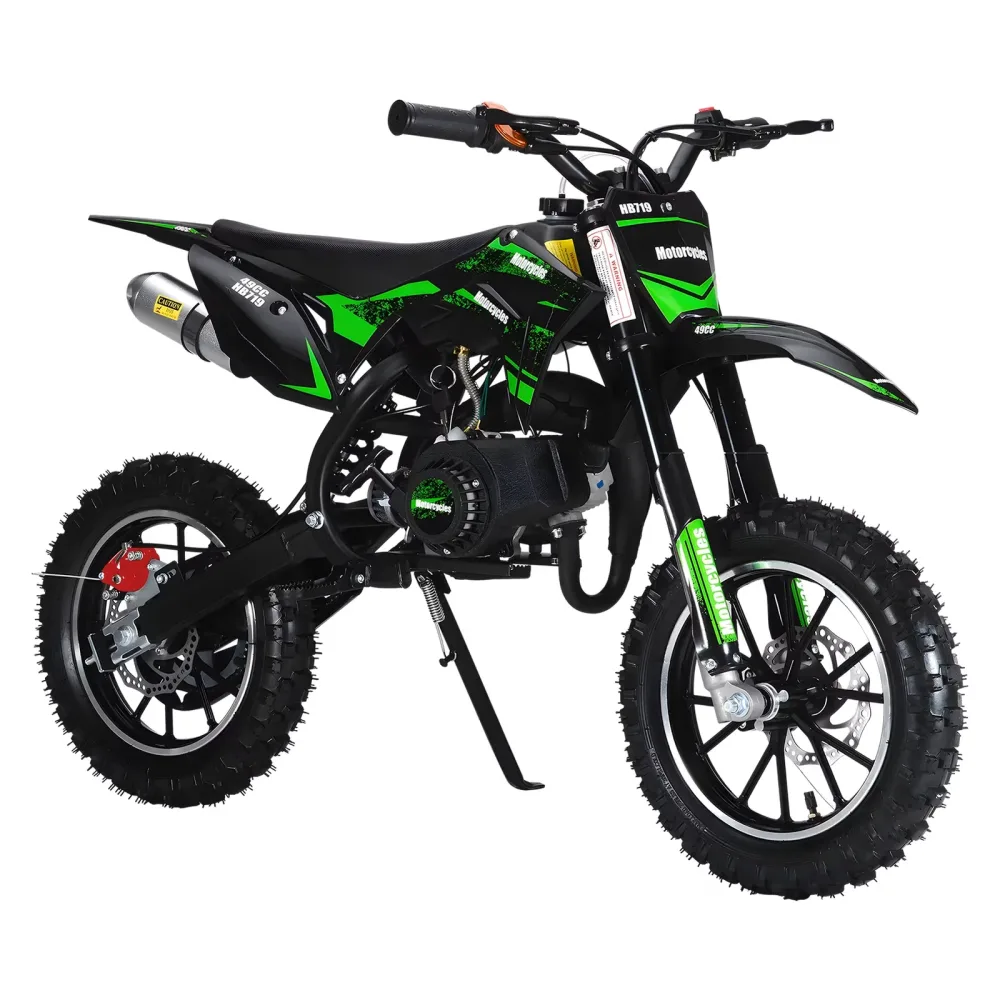 Dirt Bike 330 lbs green 120cm