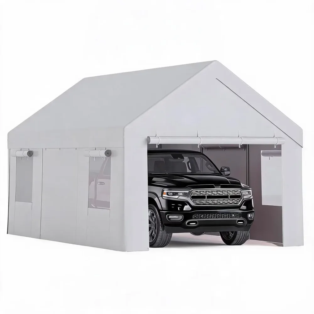 Carport Canopy waterproof white 300 lbs