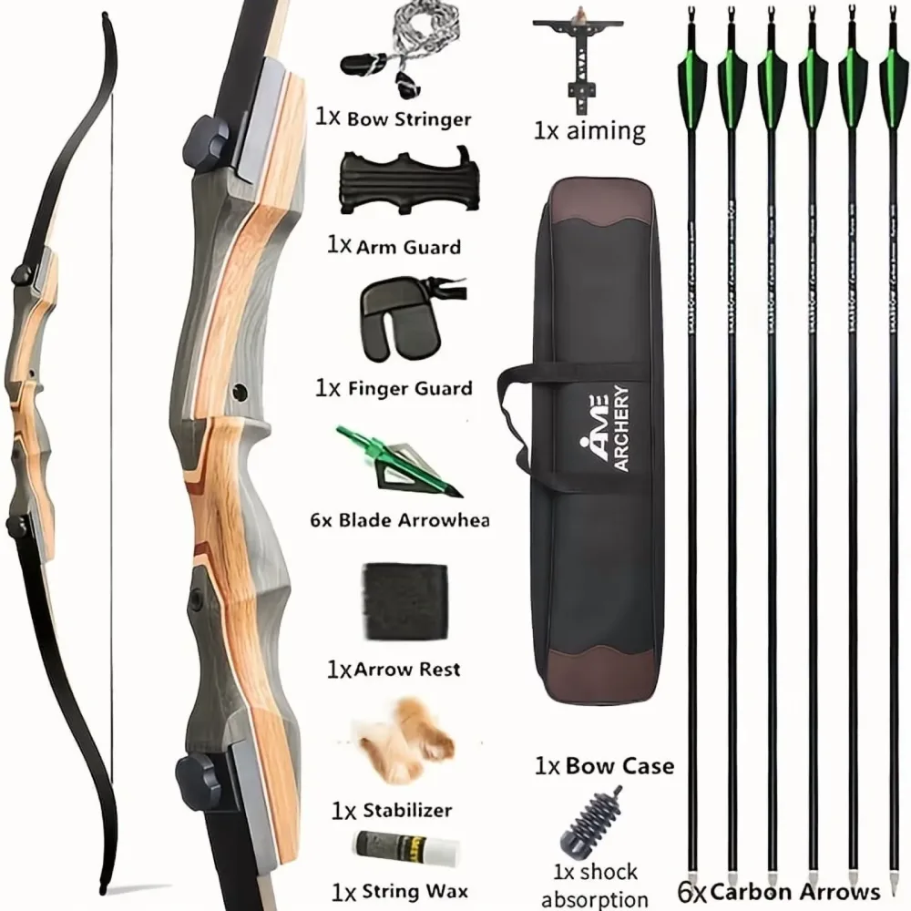 Archery 50 lbs 19 inches black