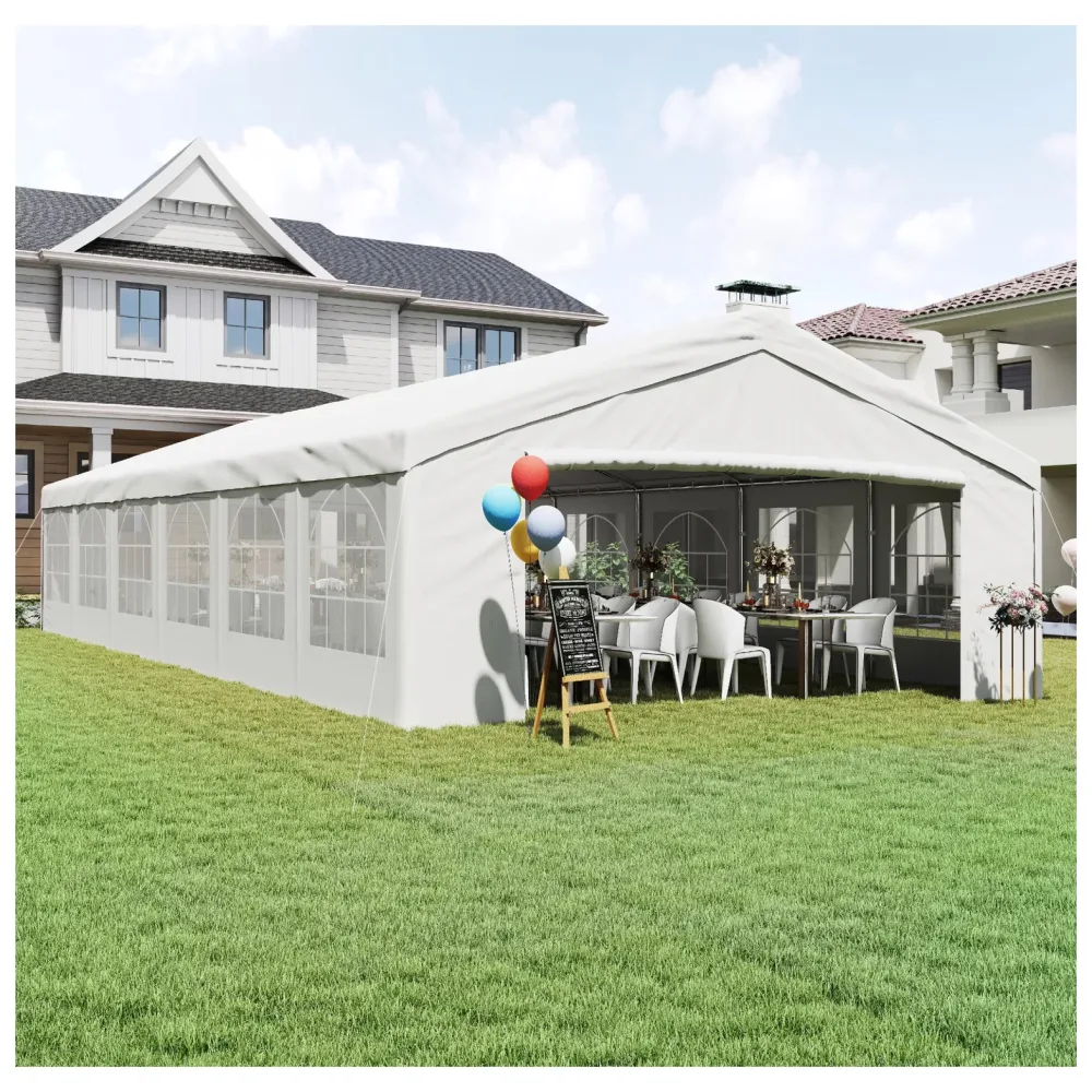 Party Tent waterproof white 4-6 people