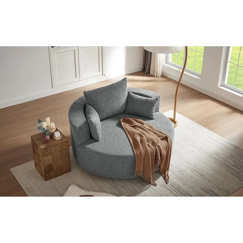 Seat grey 39.4 inches orange