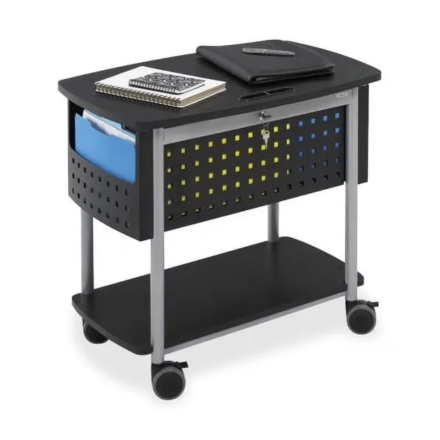 Cart 200 lb 3" black