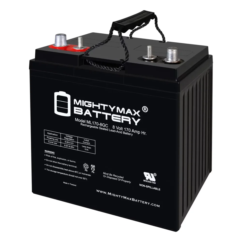 Battery 8v 8 volt 10.75 in