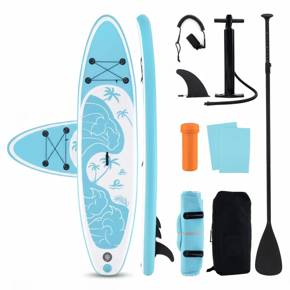 Inflatable Stand blue white 11 feet