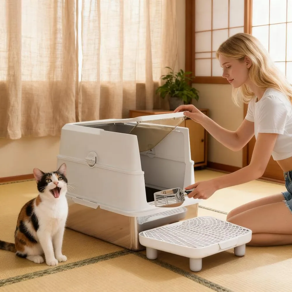 Cat Litter 23.7" 15.8" 17"