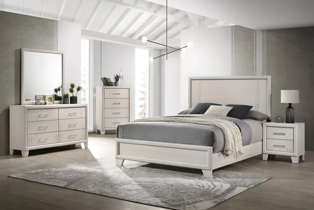 Bedroom white 85.3" 62.4"
