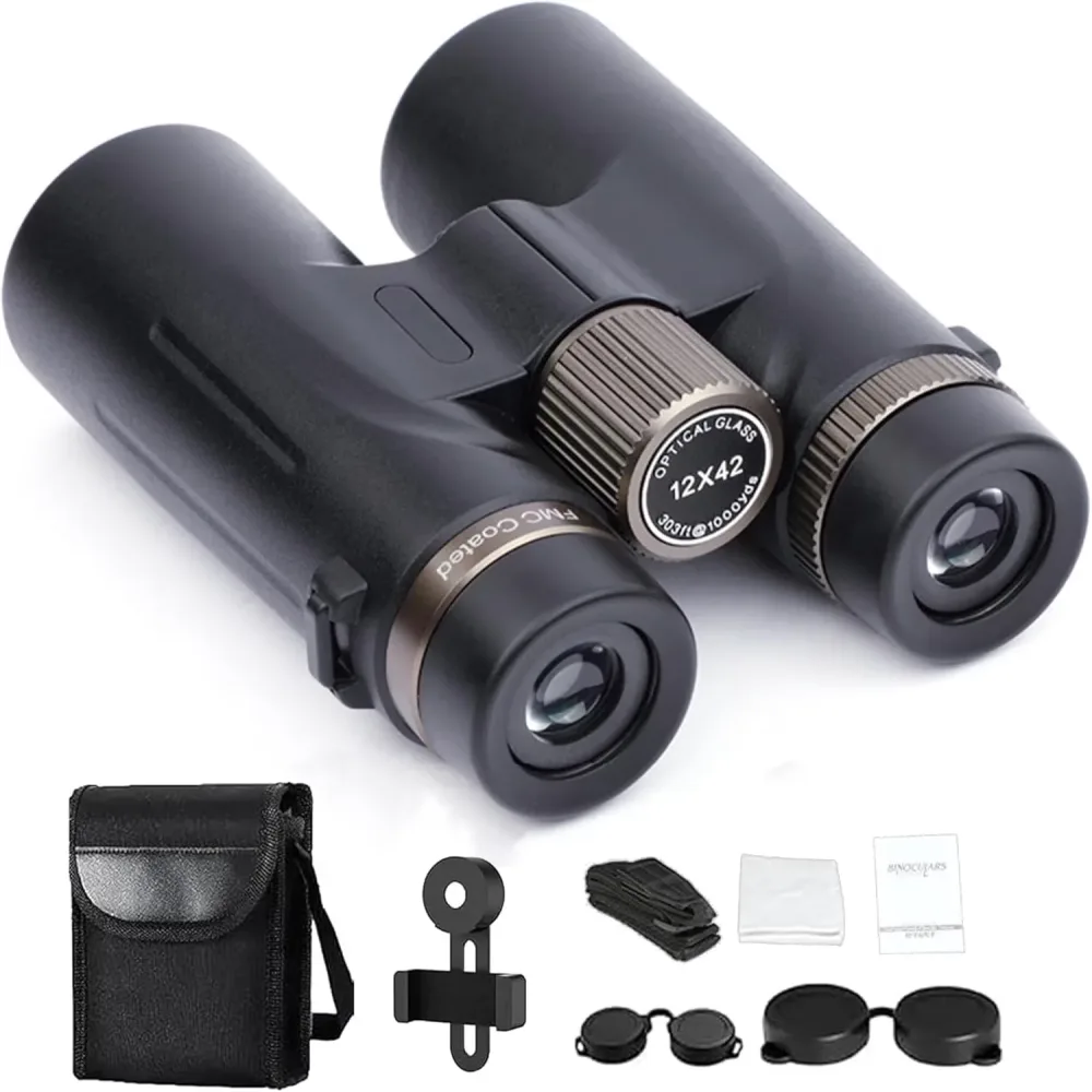 Binoculars green black 53 mm