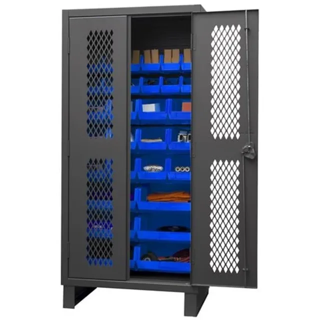 Cabinet 36 in blue gray