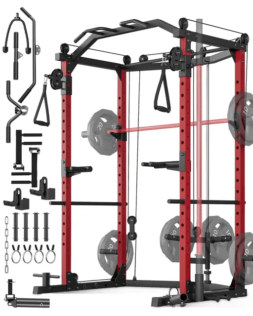 Power Rack 1600 lb red 2 in