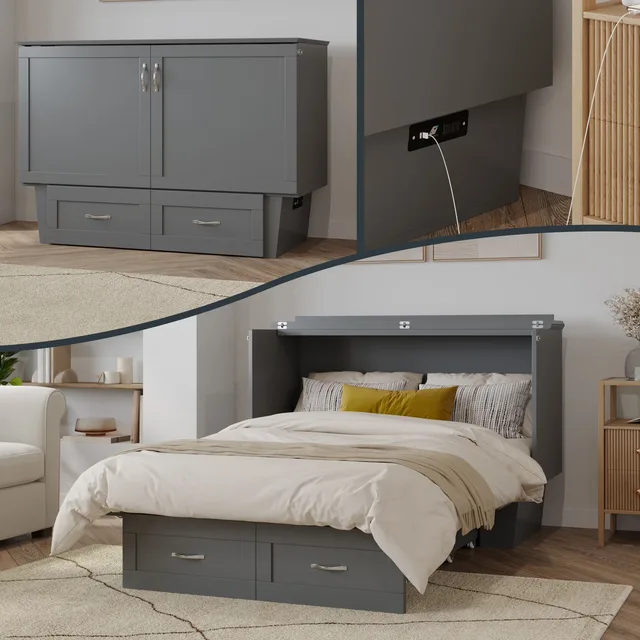 Bed 6" grey 2 inches