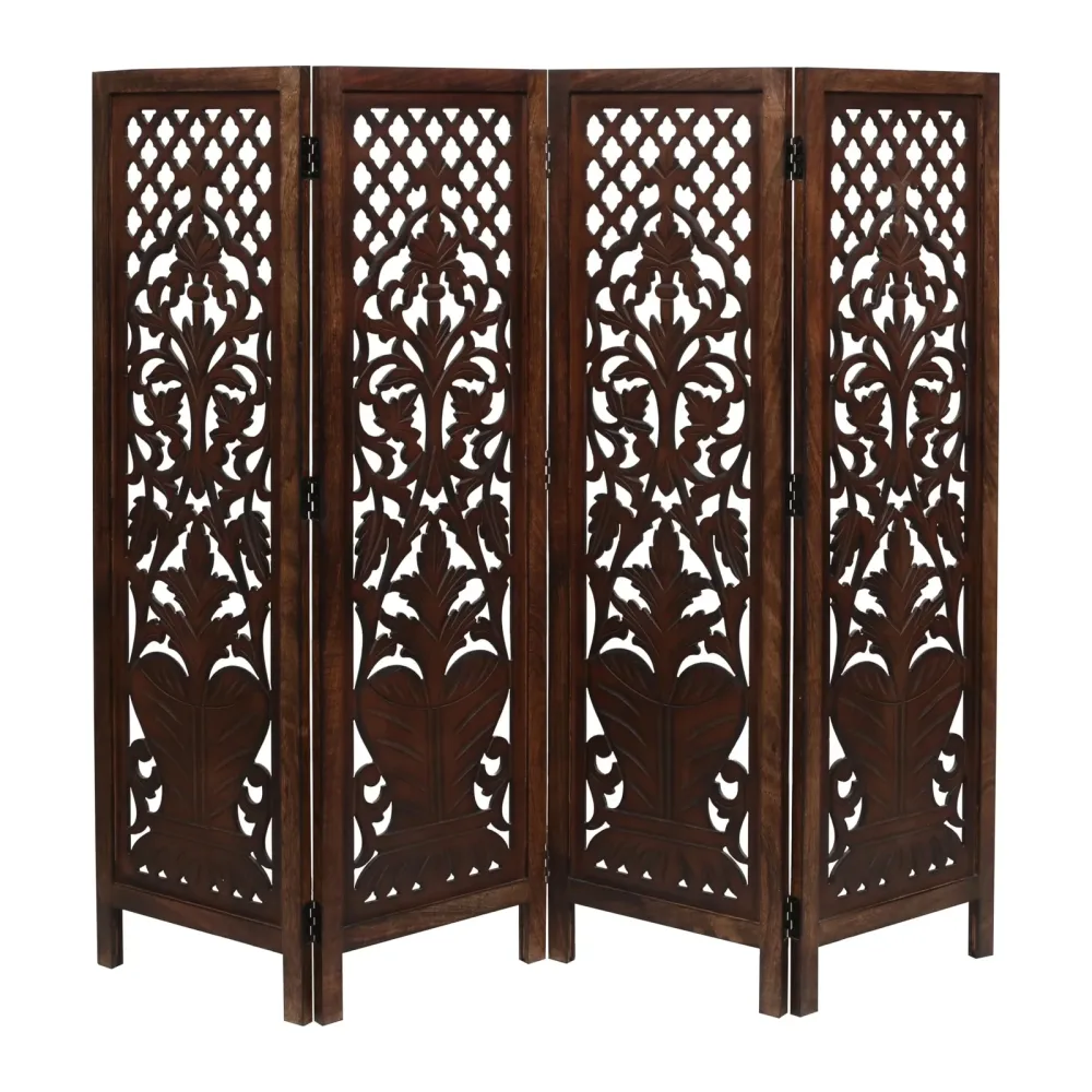 Panel folding brown 64 inches