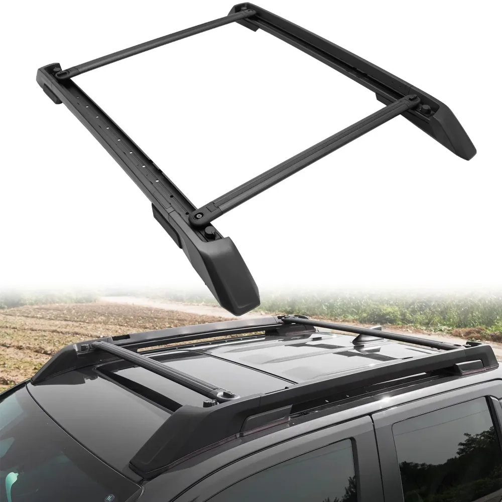 Roof Rack 150 lbs 68 kg black