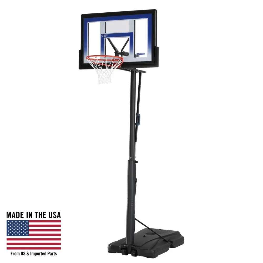 Portable Basketball blue 48 in