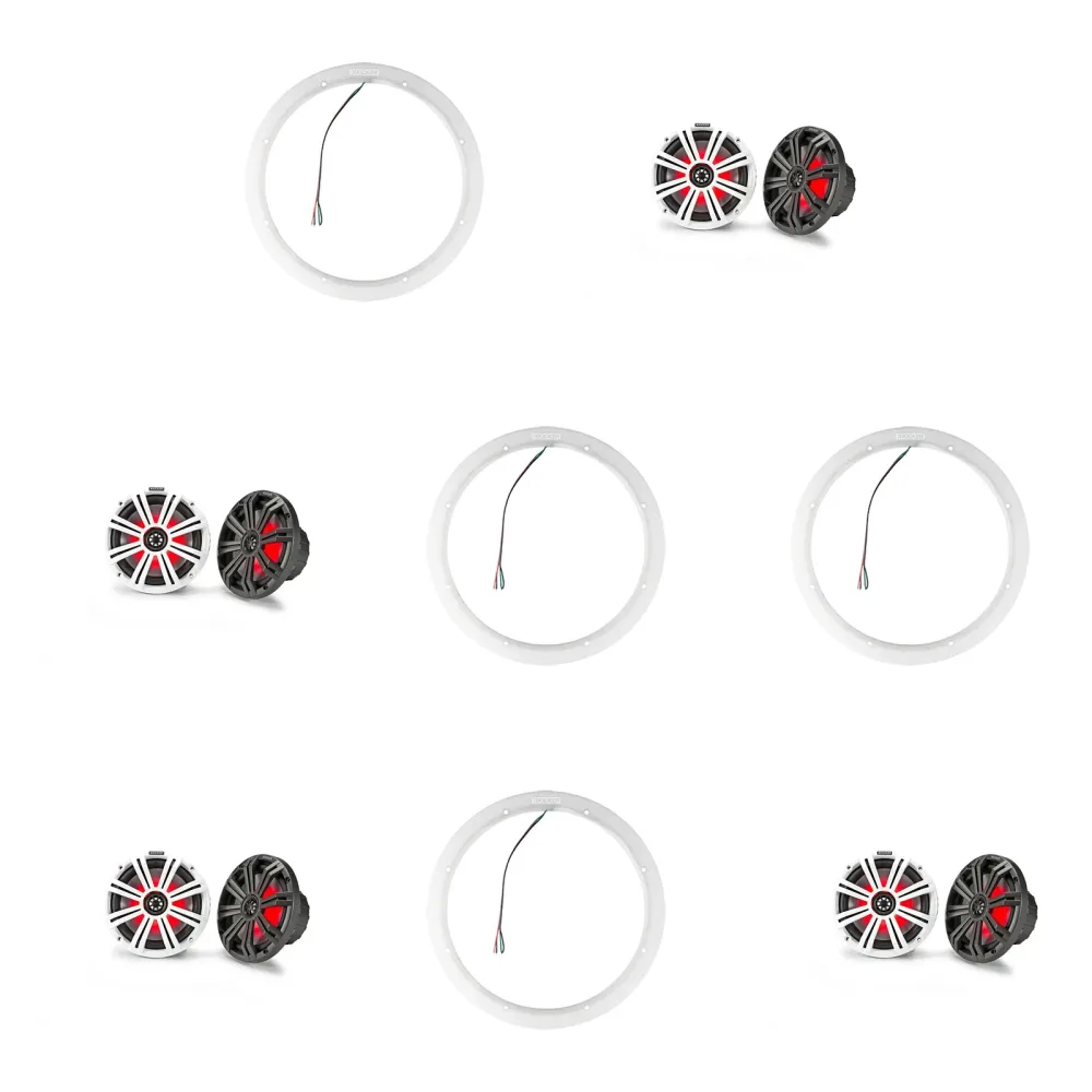 Speaker 4 pair 8" led