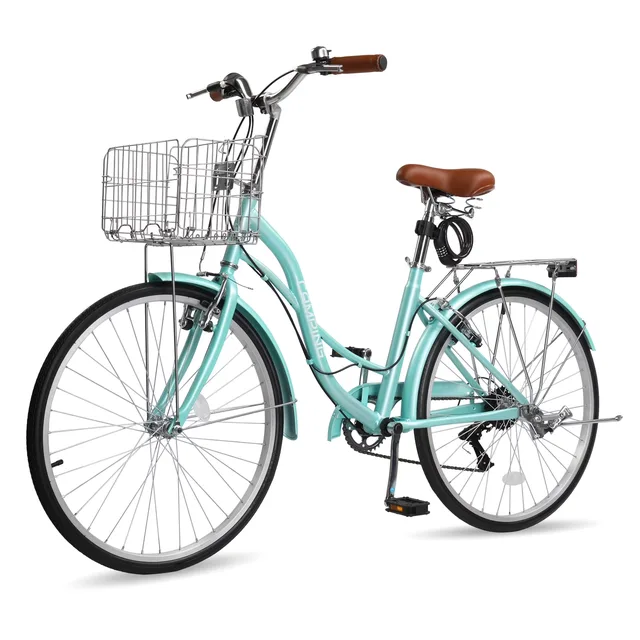 Womens Bike 24" green 9"
