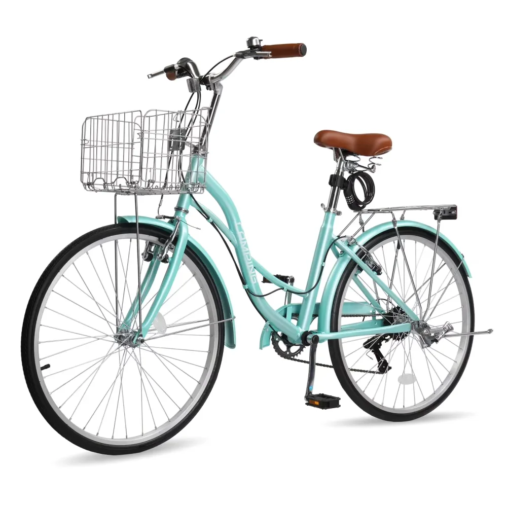 Womens Bike 24" green 9"