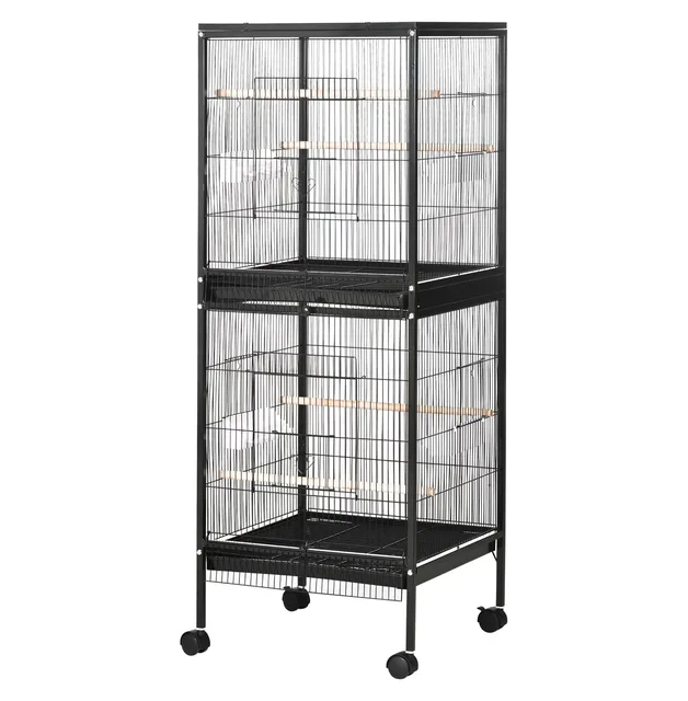 Bird Cage 55" black 20.5"