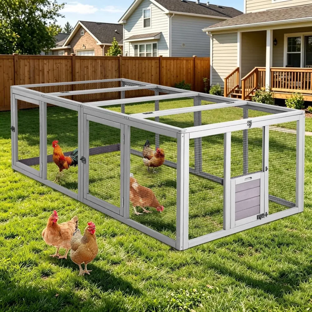 Chicken Coop 20.7 ft portable 76.65 inches