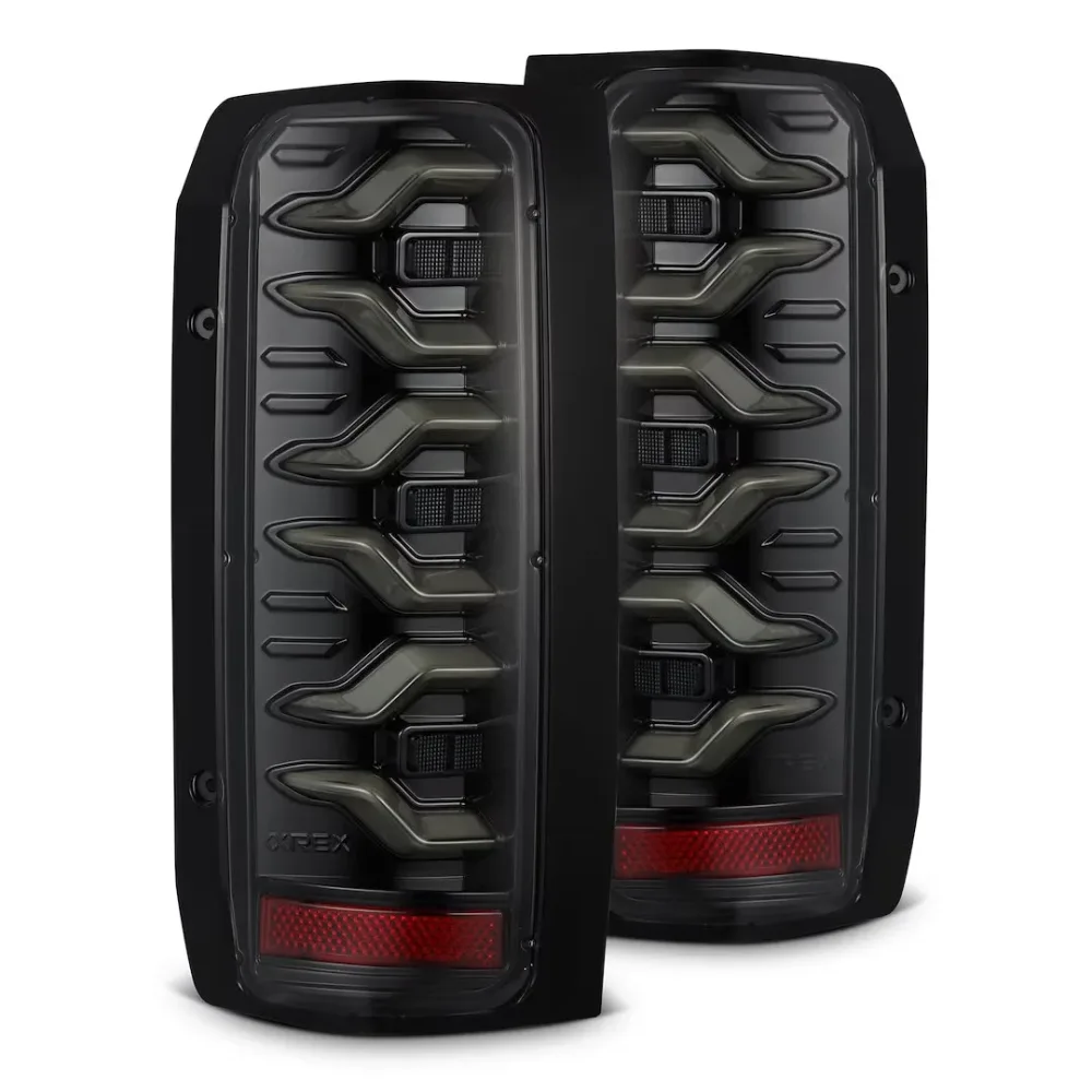 Light led black red