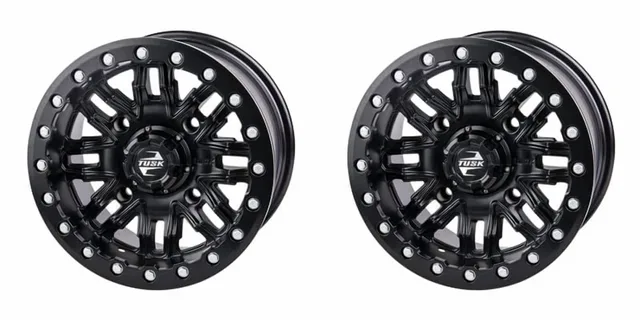 Beadlock Wheel 2 pack black 16"