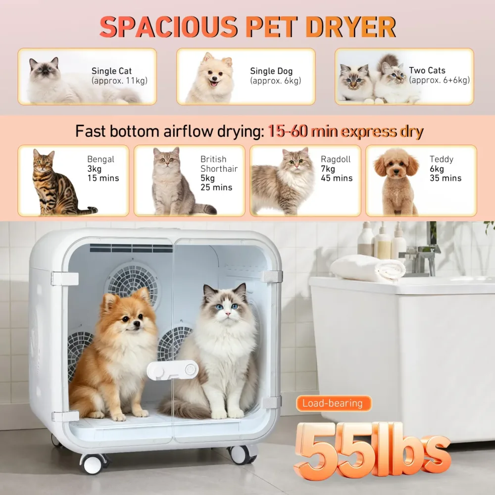 Grooming Dryer adjustable 52.5 cm 00cm