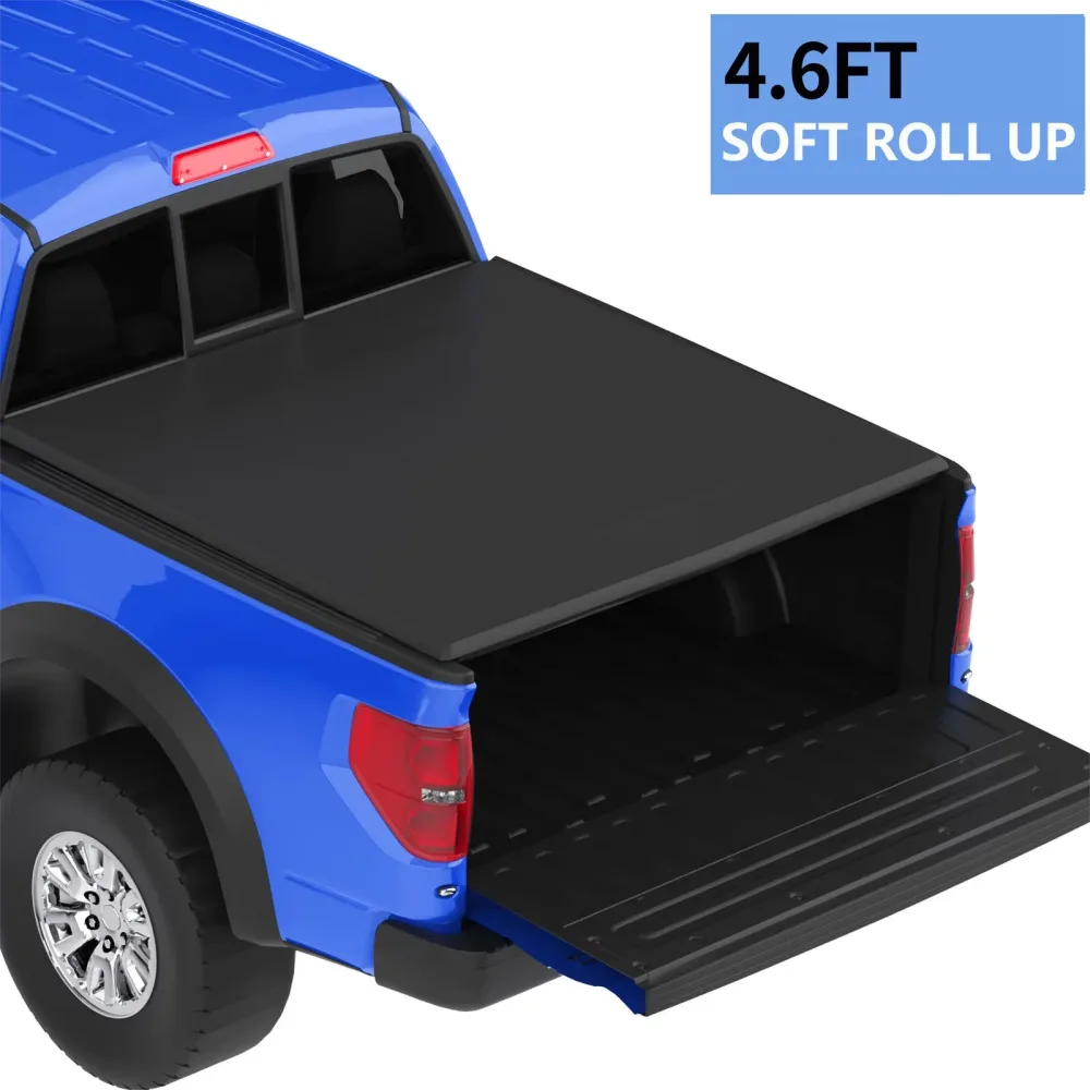 Tonneau Cover 4.6ft waterproof heavy-duty