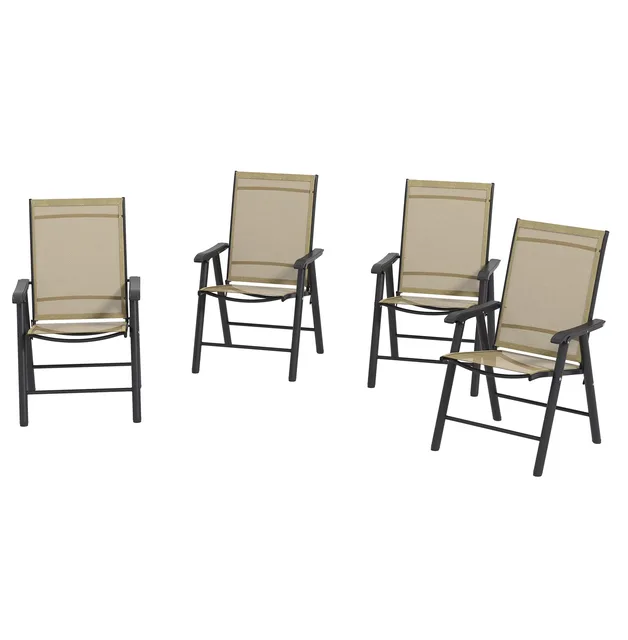 Metal Frame folding portable brown