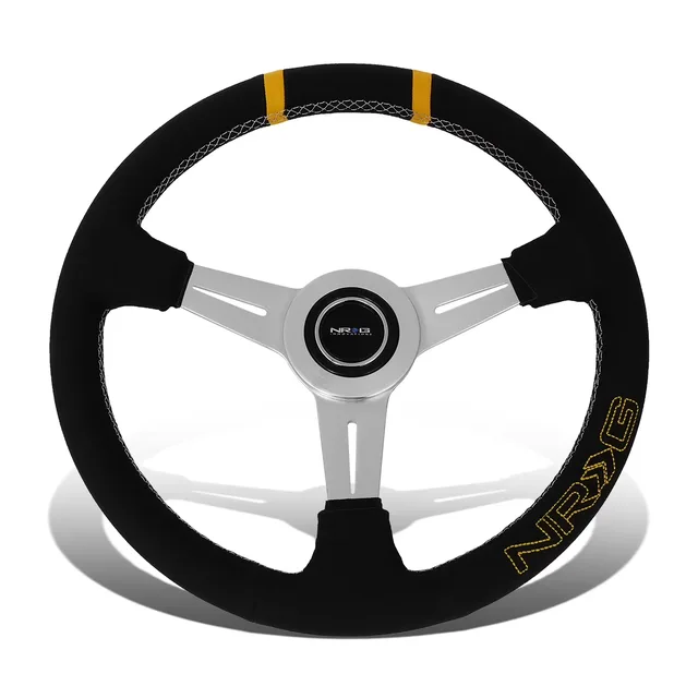 Steering Wheel 360mm silver 380mm