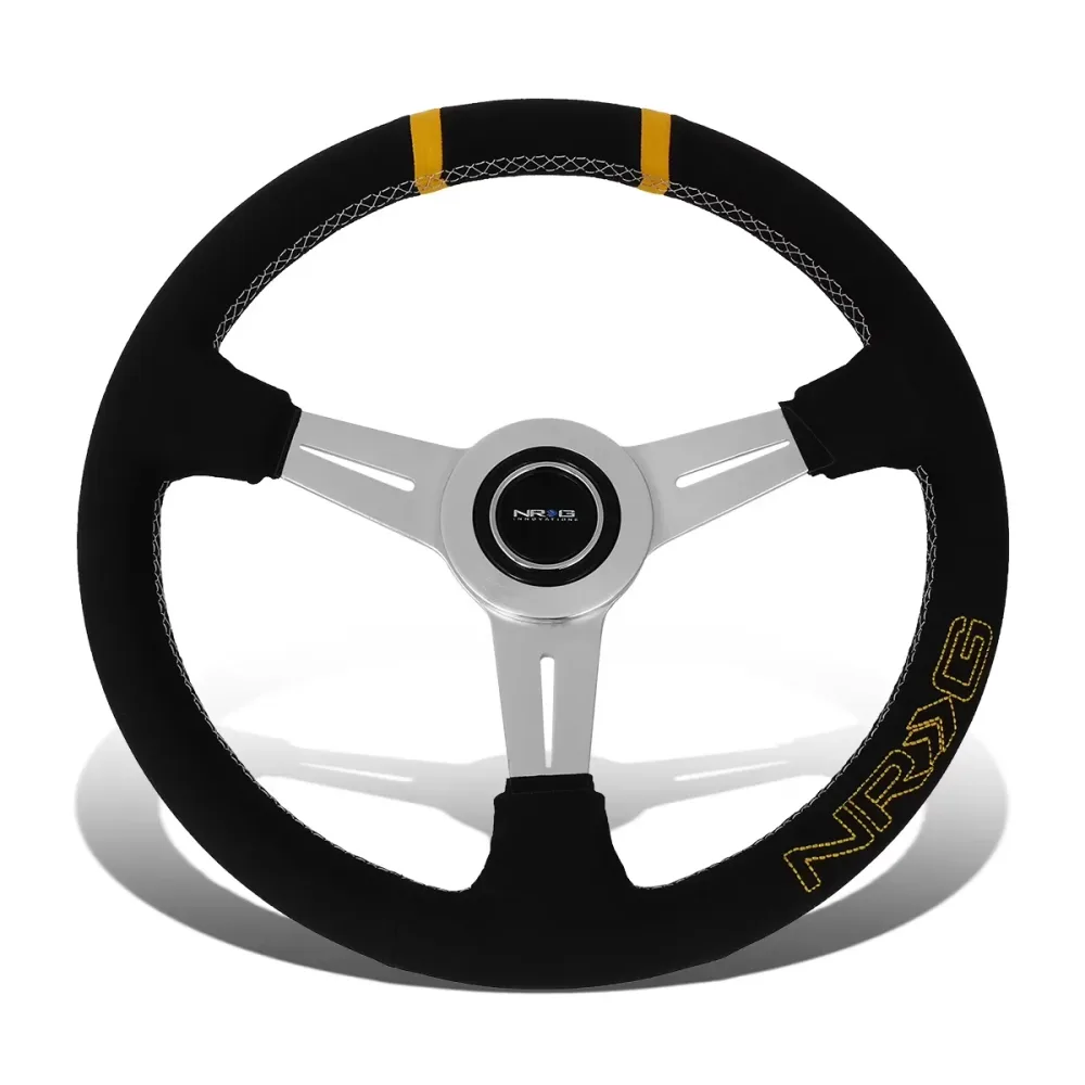 Steering Wheel 360mm silver 380mm