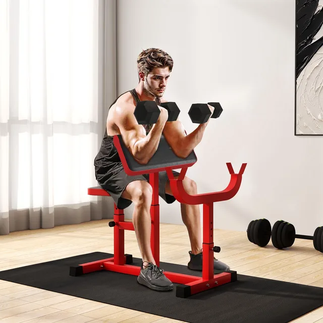 Strength Equipment 265lbs adjustable red