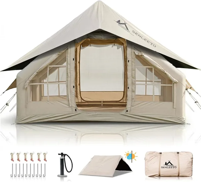 Inflatable Tent 9.8' 7' 4-6 person