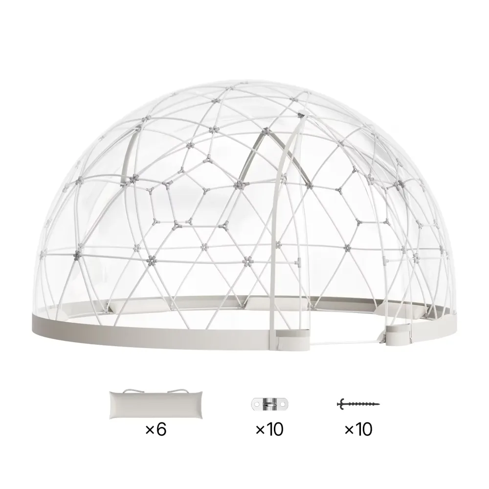 Dome Tent 5.7 ft 2-4 people 4.6 ft