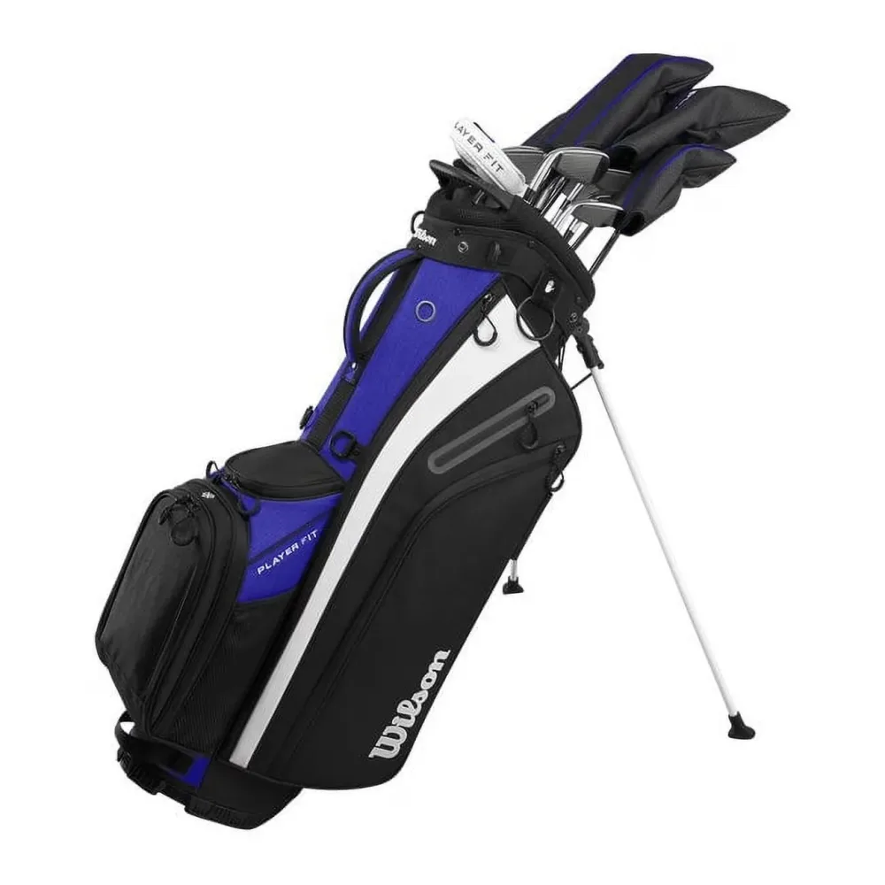 Stand blue black green