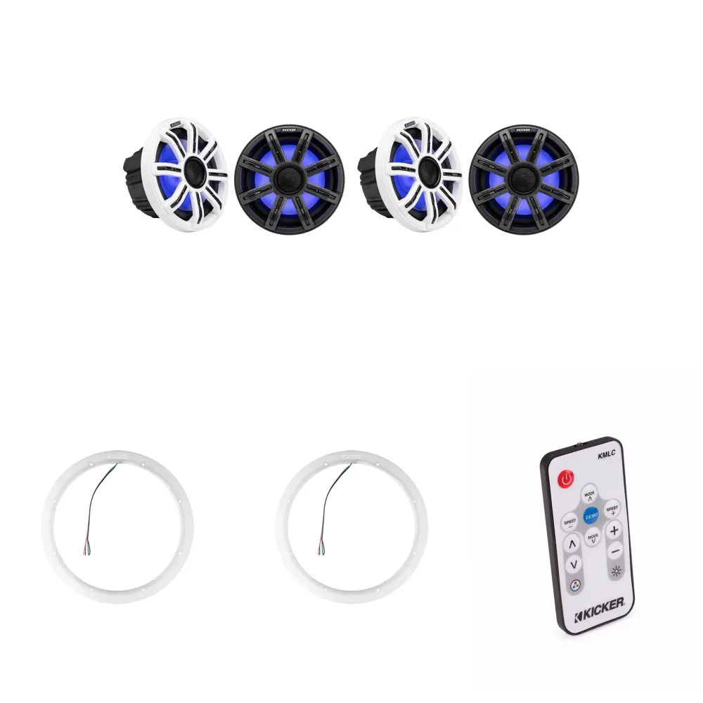 Speaker 2 pair 8" led