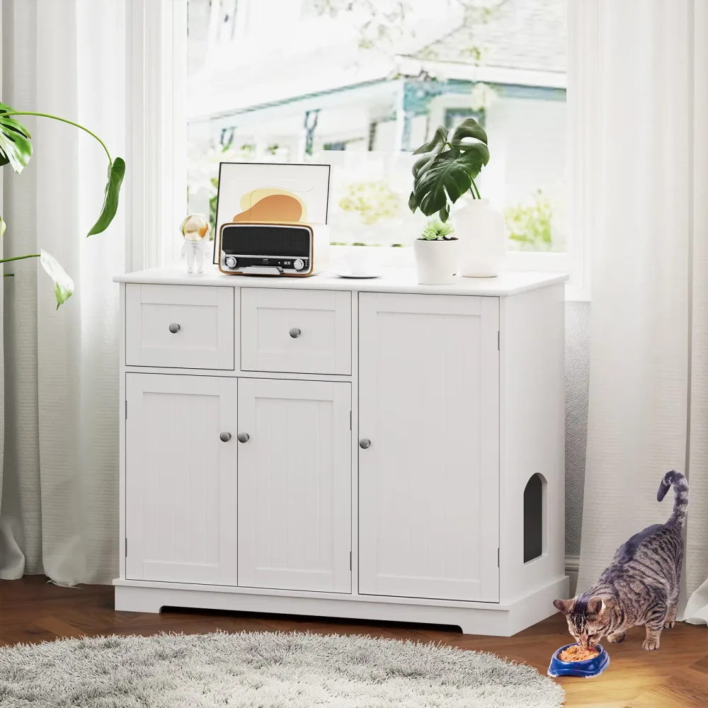 Cat Litter 40" white 3"