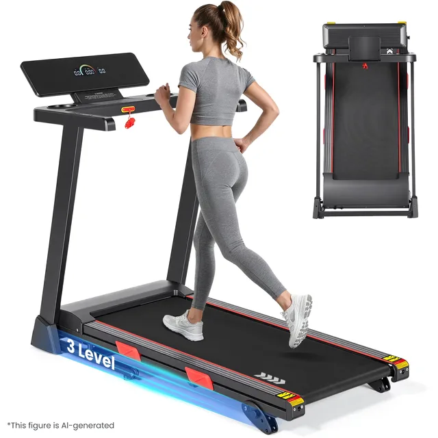 Folding Treadmill 2.5hp 286lbs
