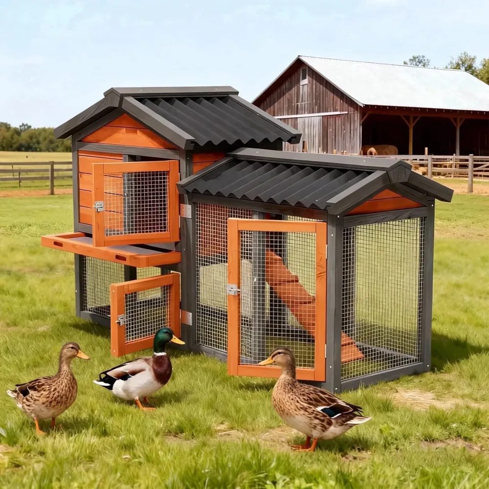 Hutch 58" weatherproof orange