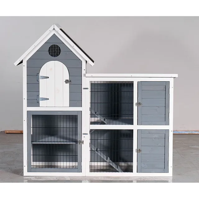 Chicken Coop weatherproof adjustable grey
