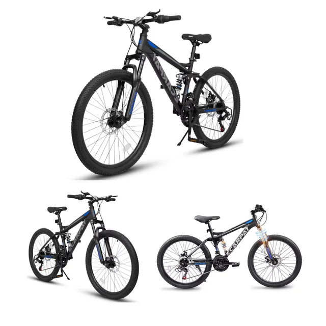 Mountain Bike 24 inch black 44.00lbs