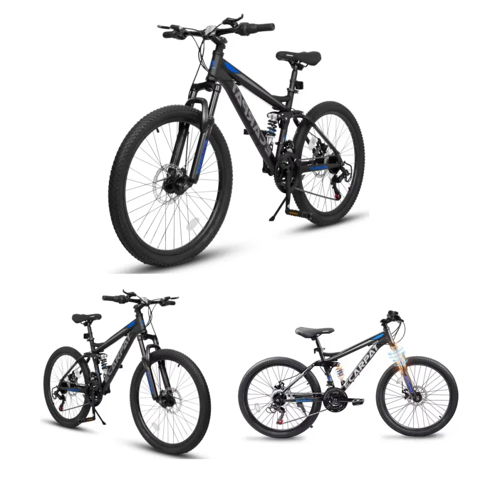 Mountain Bike 24 inch black 44.00lbs