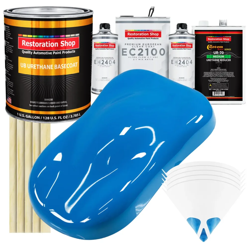 Auto Paint blue 1 gallon 2 gallons