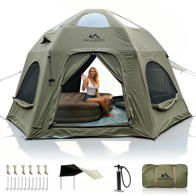 Camping Tent 8-10 person 117" 98.4"