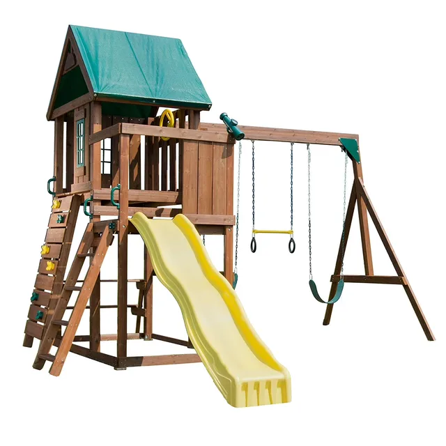 Wooden Backyard 173" 166" 123"