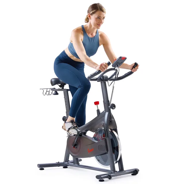 Exercise Bike adjustable led black