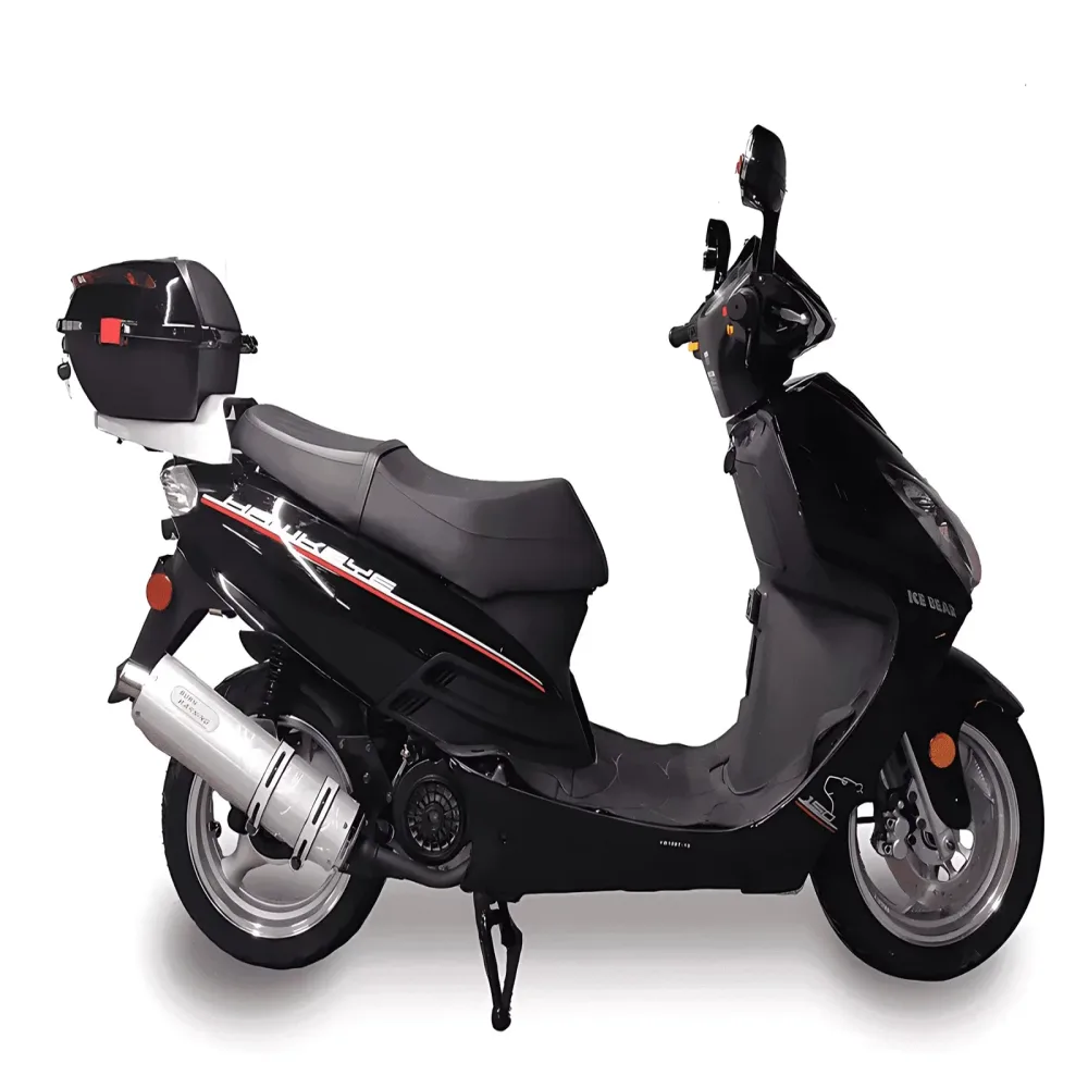 Scooter red black 330 lbs